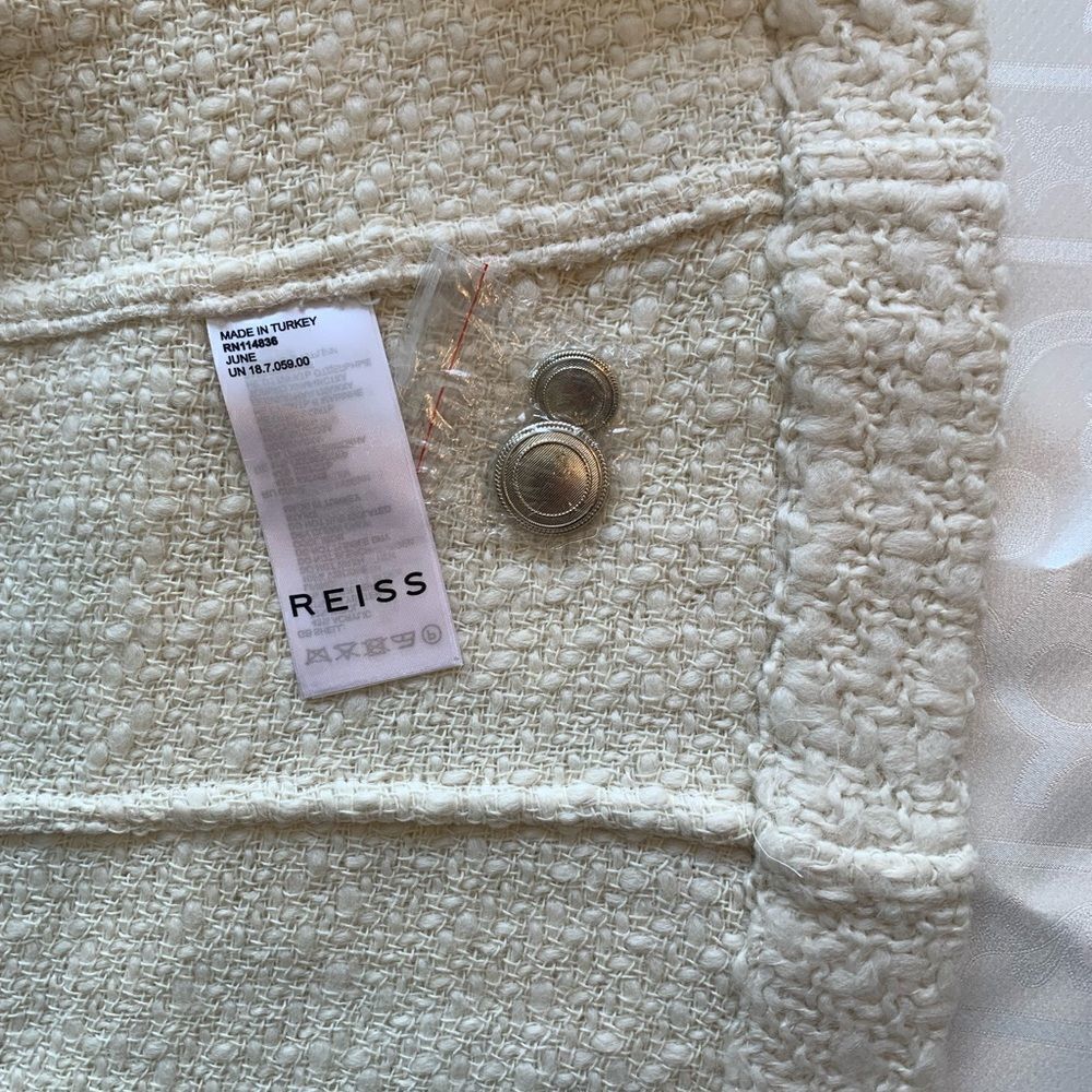 Reiss Women’s June elegance wool Cardigan size 8 , NWT - Picture 6 of 13